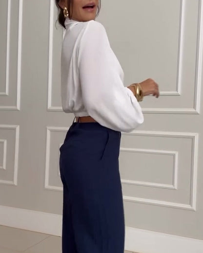 Faelina | חולצת שרוול פנסים