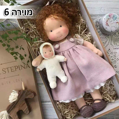 Dolly™ | בובת וולדורף עשויה בעבודת יד
