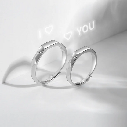 LoveStone | S925 Silver Ring Set Glowing Sun 