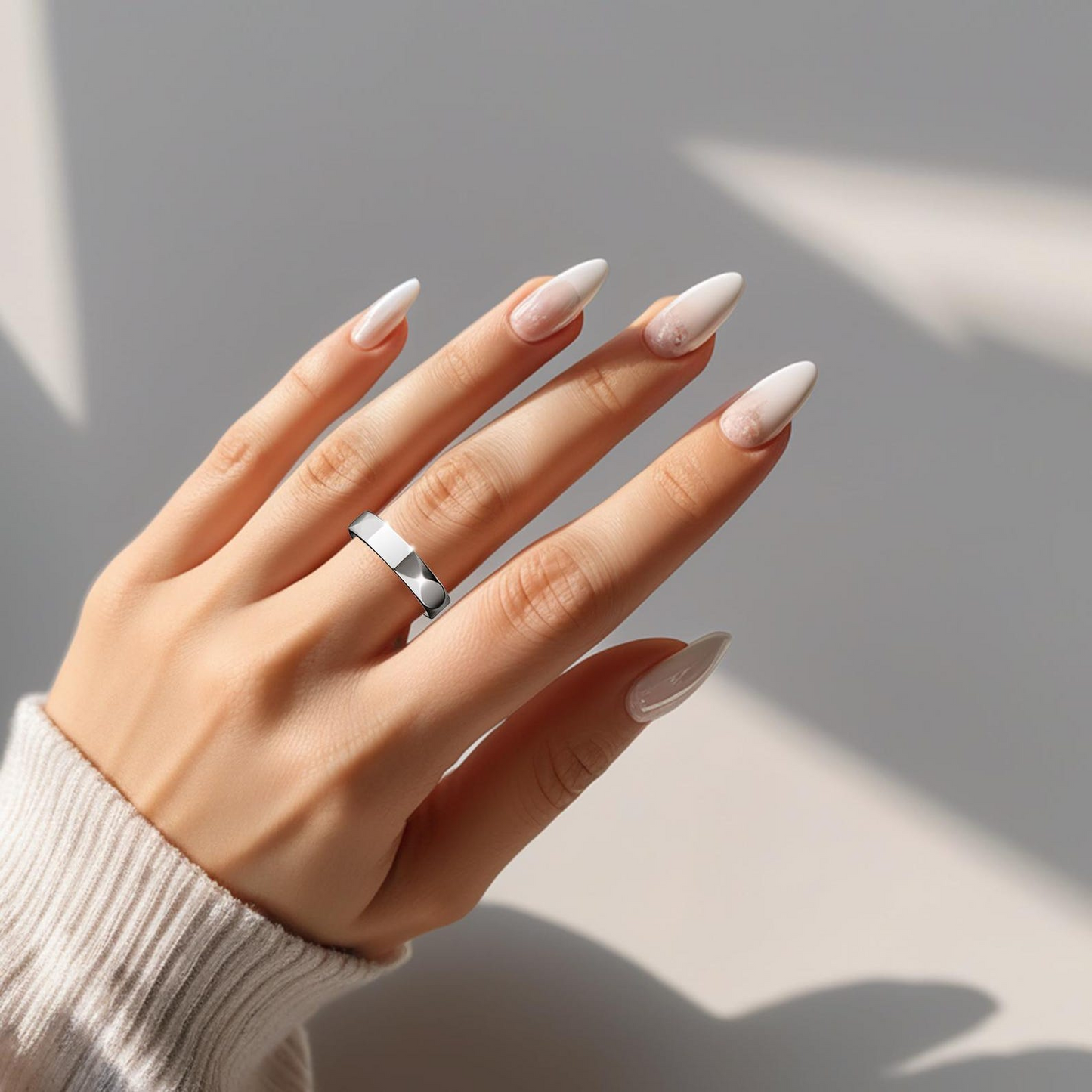 LoveStone | S925 Silver Ring Set Glowing Sun 