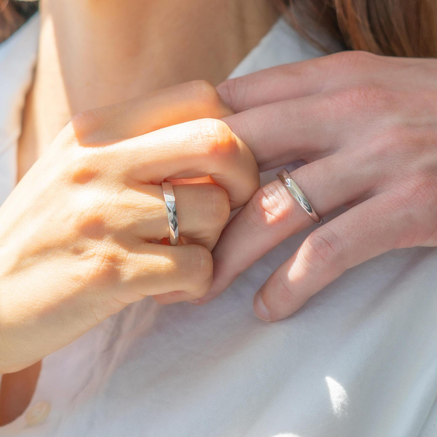 LoveStone | S925 Silver Ring Set Glowing Sun 