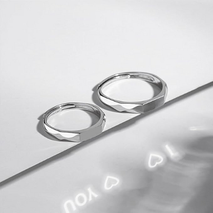 LoveStone | S925 Silver Ring Set Glowing Sun 