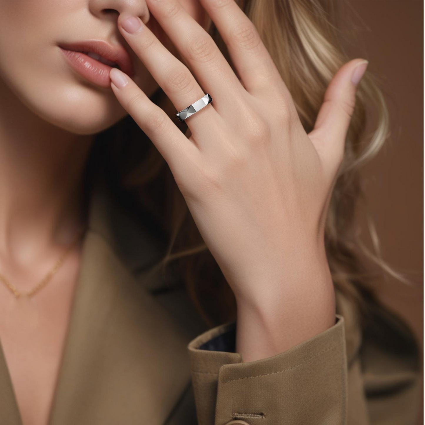 LoveStone | S925 Silver Ring Set Glowing Sun 