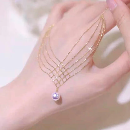 Misty | Mermaid Necklace with Pearl