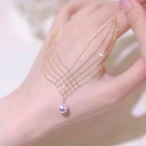 Misty | Mermaid Necklace with Pearl