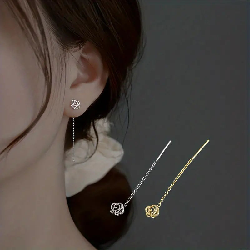 Hana | Raspberry Fly Earrings