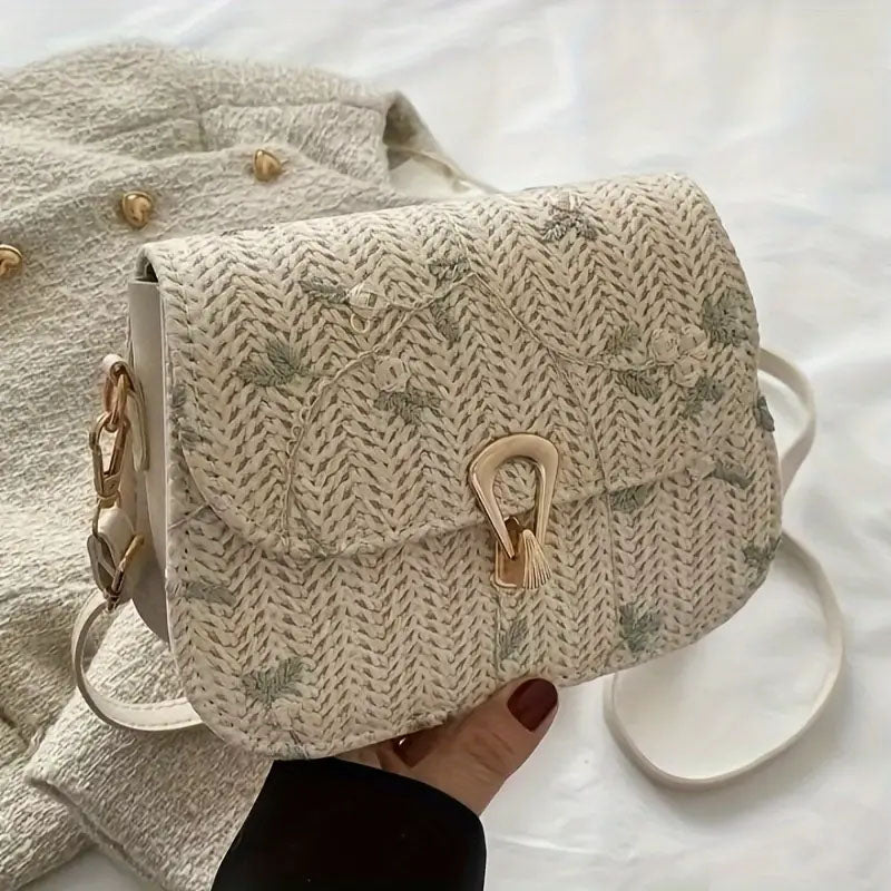 Louella | Woven shoulder bag 