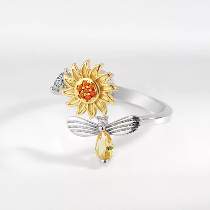 Flora | Elegant flower ring 
