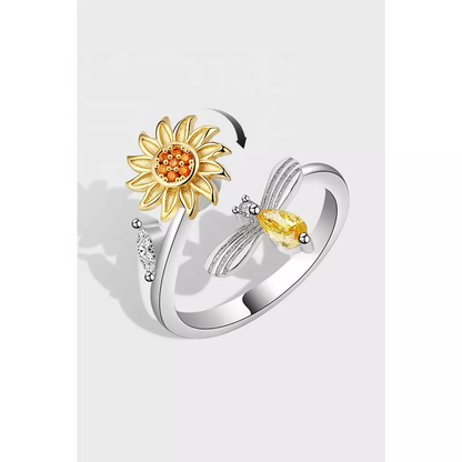 Flora | Elegant flower ring 