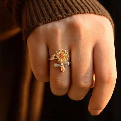 Flora | Elegant flower ring 