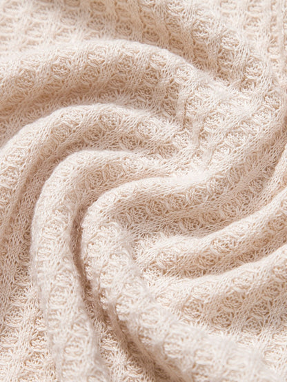 Waylon | פולו סרוג במרקם וואפל