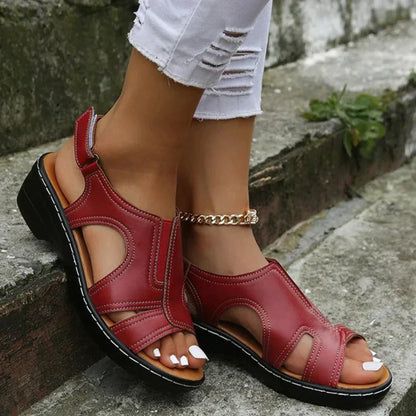 StepWell | Orthopedic Leather Sandals 