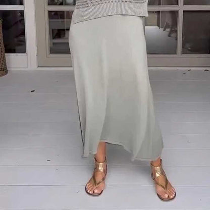 Tracie | Two-piece crochet summer dress with mesh top