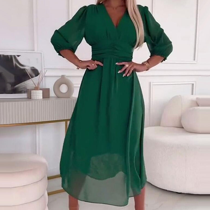 Briana | שמלת שיפון קלת משקל