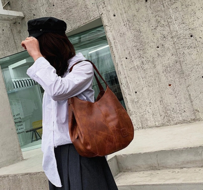 Ivy™ | Elegant vintage leather bag 
